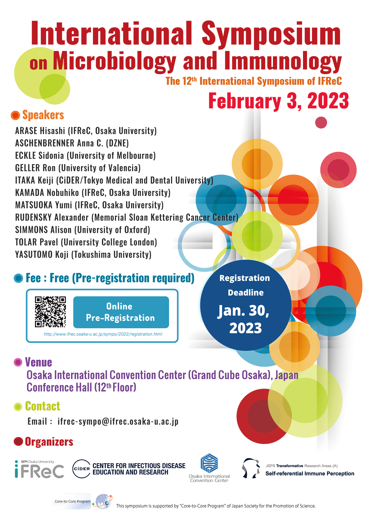12th International Symposium Poster