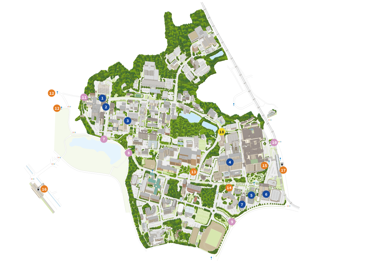 Suita Campus Map